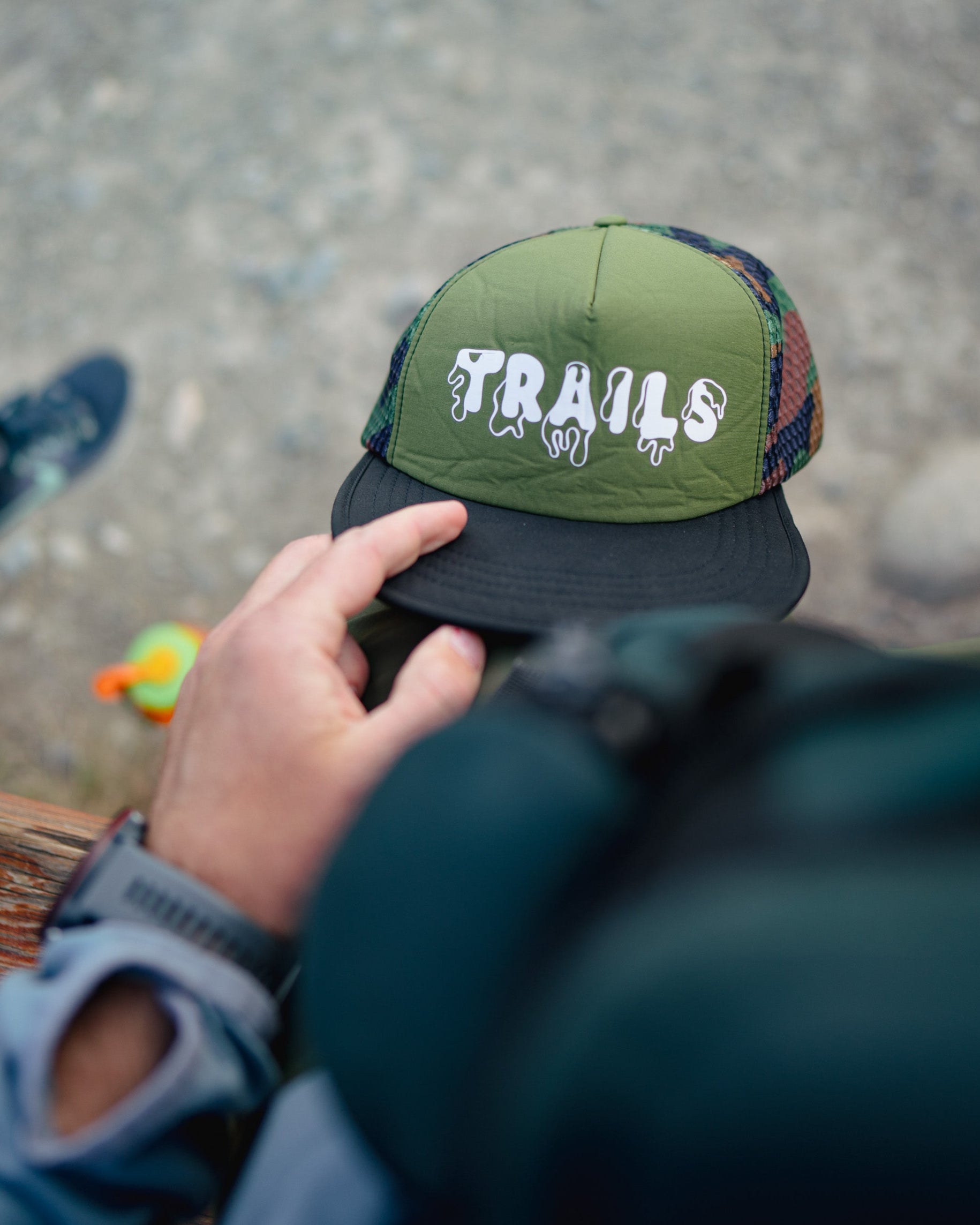 Mesh Trails Hat - Holler Camo