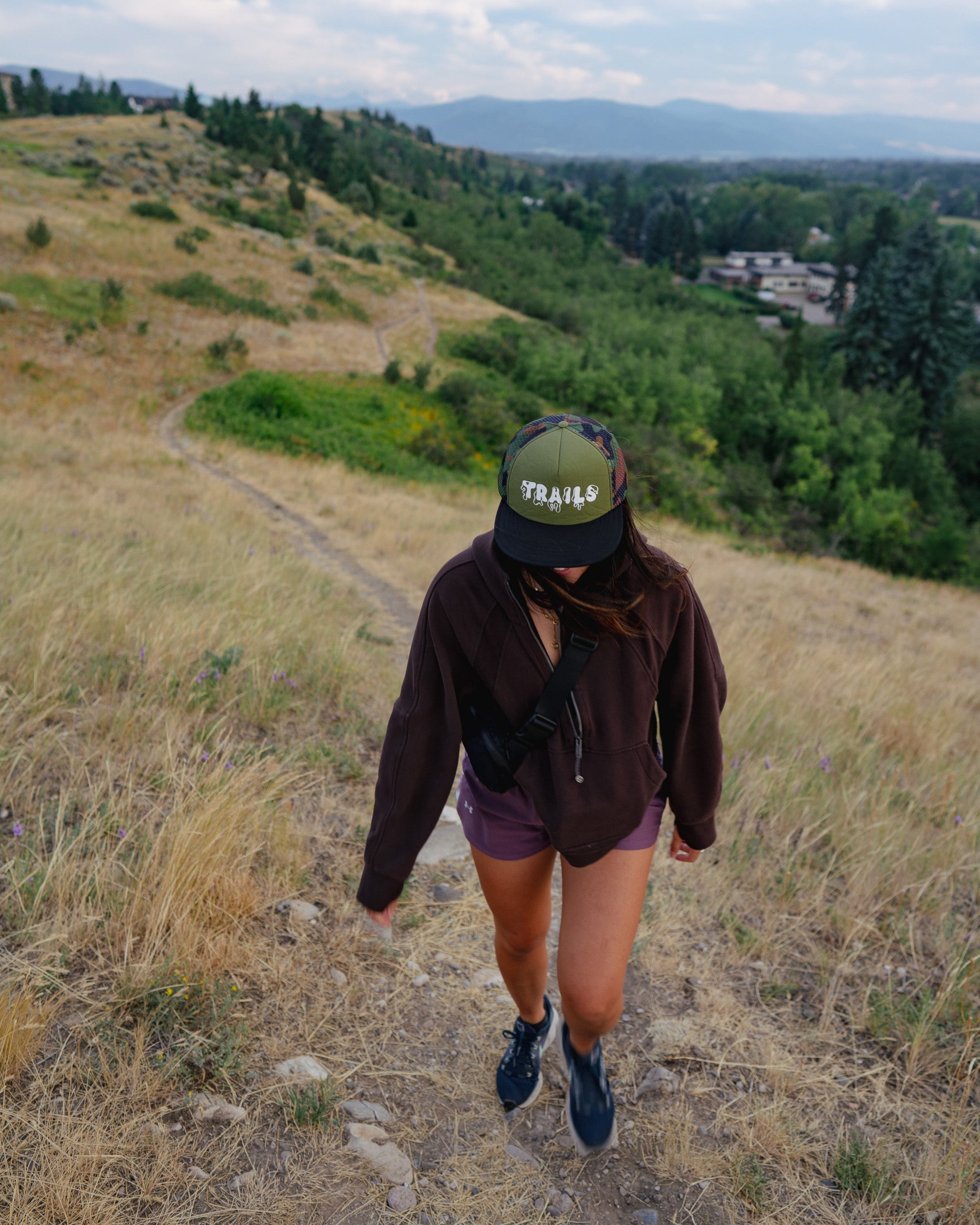 Mesh Trails Hat - Holler Camo