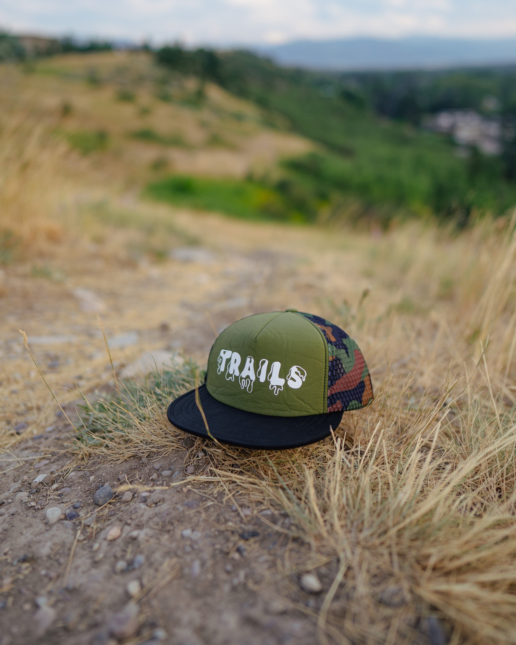 Mesh Trails Hat - Holler Camo