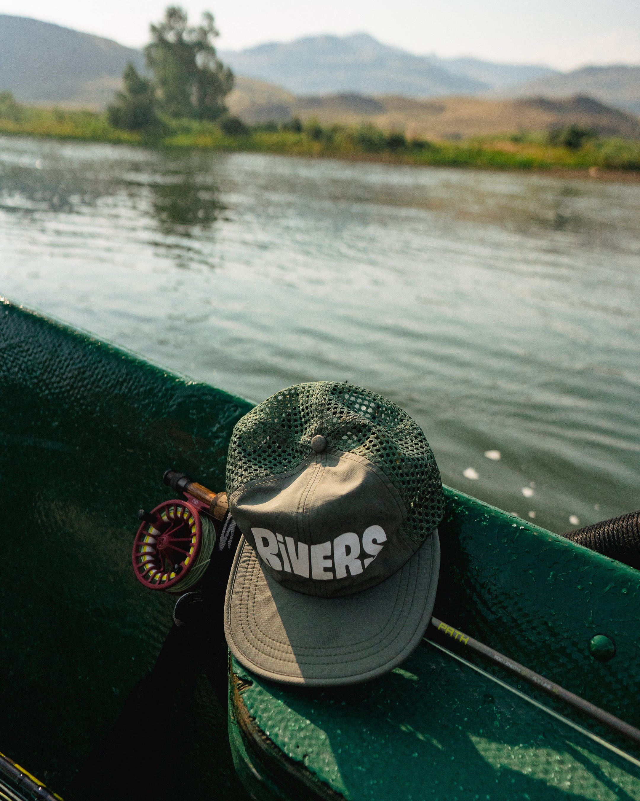 Rivers Mesh Hat - Mossfoam