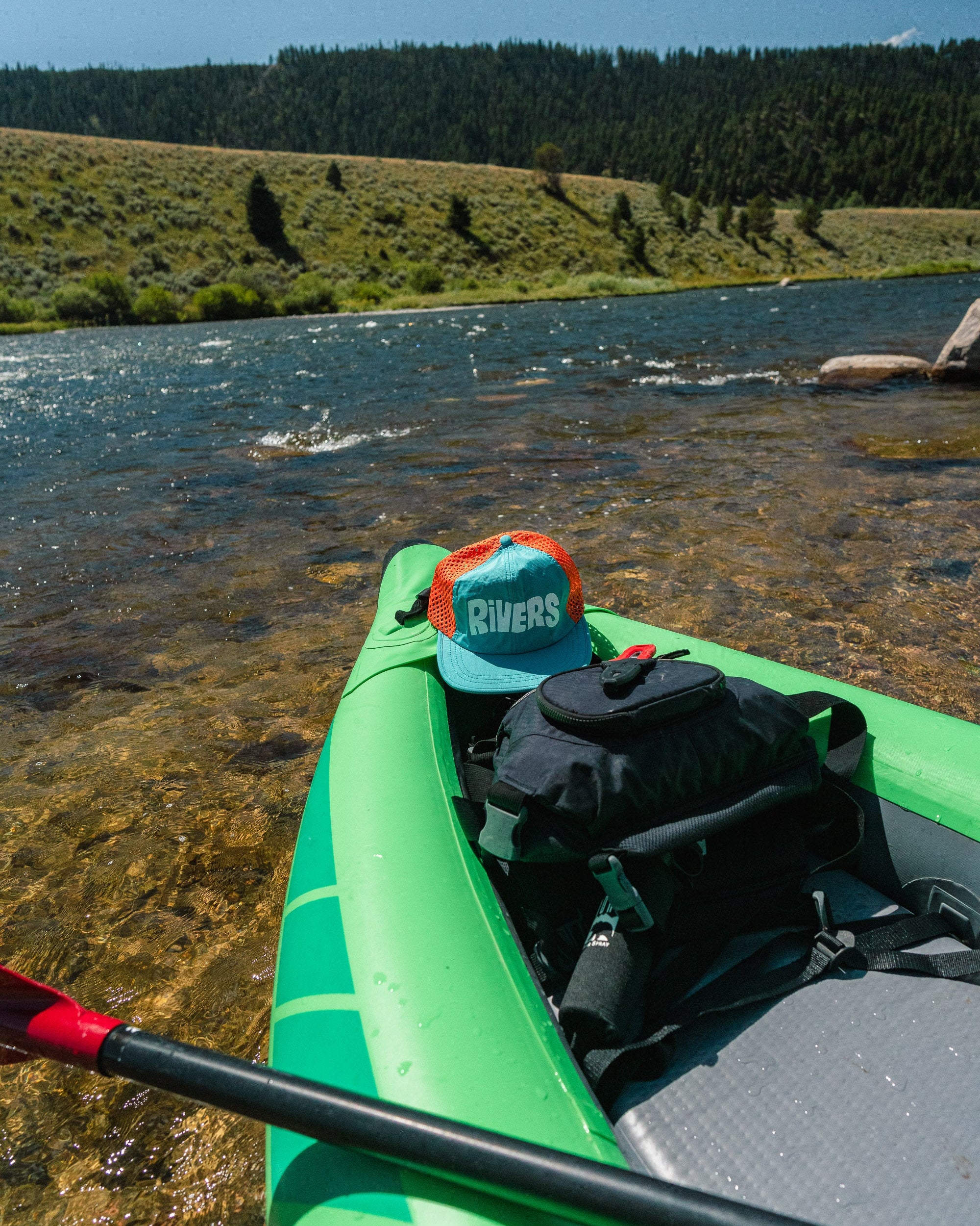 Rivers Mesh Hat - Hatch Runner